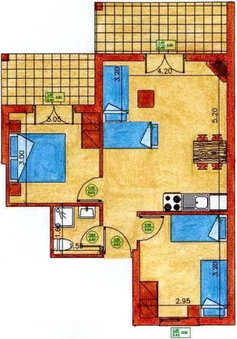 Ydna Family Hotel Apartments Possidi Exterior photo